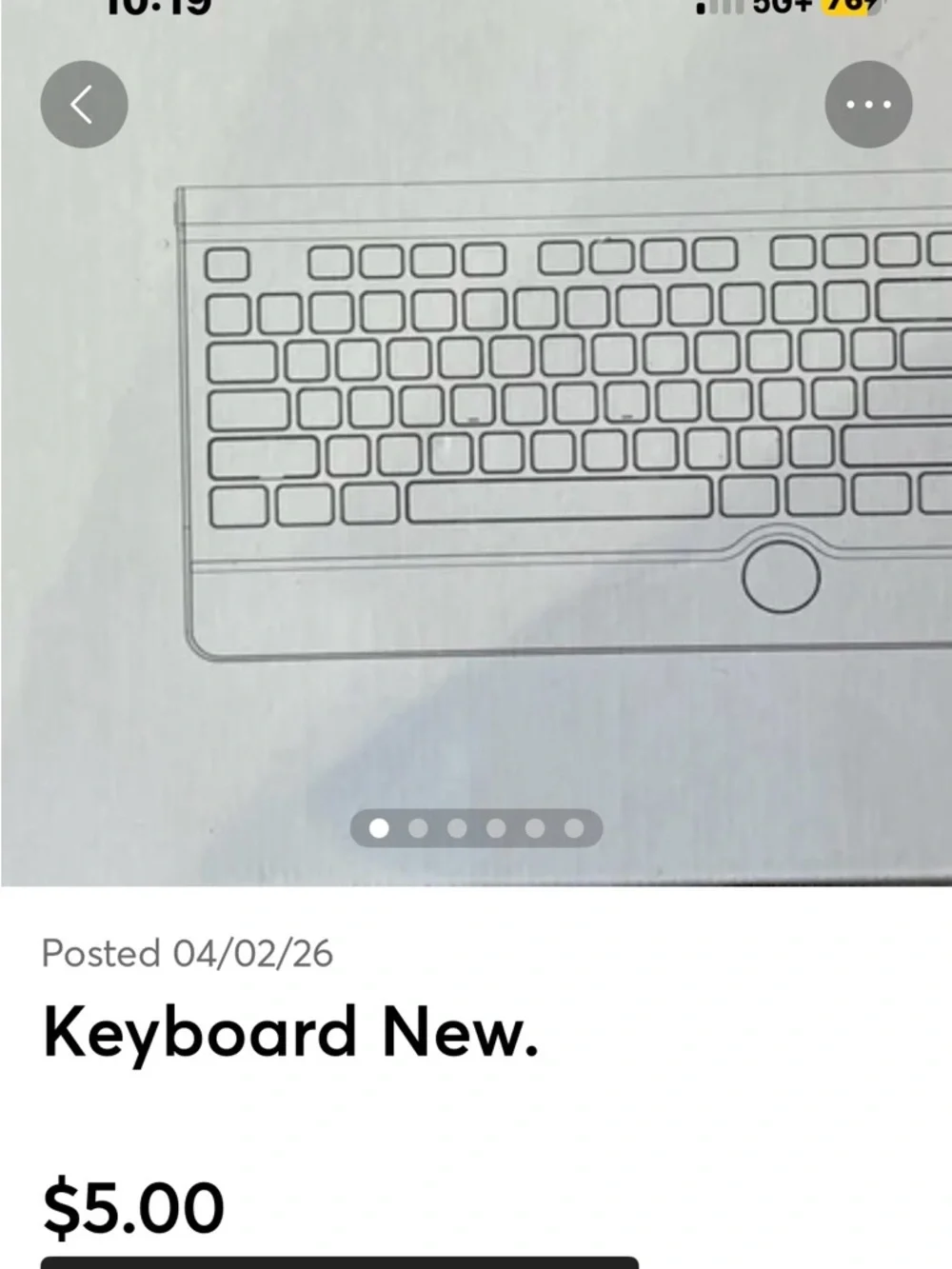 Jelly Comb wired backlit keyboard. New.